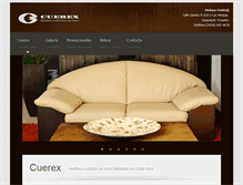 Tablet Screenshot of cuerex.com